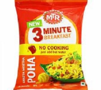 Mtr Khatta Meetha Poha No Cooking 3 Minutes Breakfast