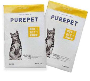 purepet cat adult sea food buy1 get1 200g