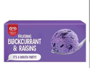 Kwality Walls Fruitang Black currant Raisins Ice Cream 700ml