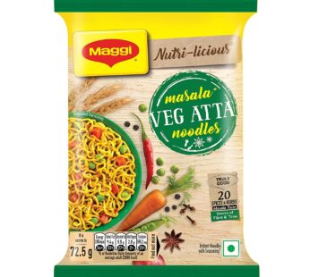 Maggi Masala Veg Atta Noodles 72.5 Gms