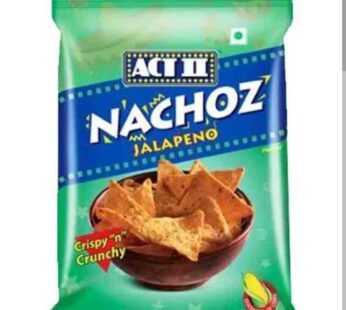 Act II Nachoz Jalepeno Crispy   Cruncky 60g