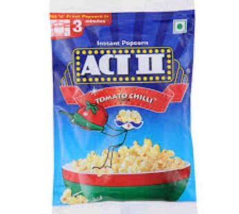 Act ii Tomato Chilli Flavour Popcorn 59g
