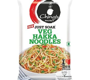 Chings Just Soak Veg Hakka Noodles 600g