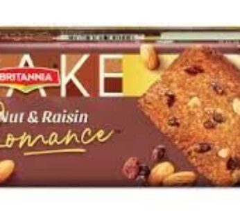 Britannia cake nut and raisin romance