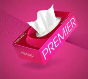 Premier Face Tissue Box 100 Pulls