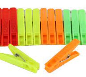 Cloth Plastic Clip 12 PCs