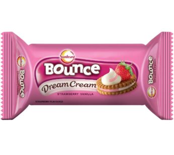 Sunfeast Bounce Strawberry Vanilla Biscuits 72 gms