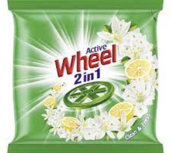 Active Wheel 2 In 1 Clean Fresh Powder 500 Gms