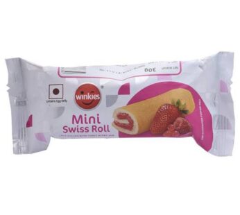 Winkies Mini Swiss Roll Cake Roll With Three Barry Jam 28 gms