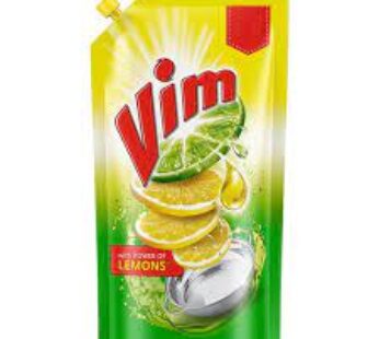 Vim Lemon Dishwash Gel Refilled 140ml