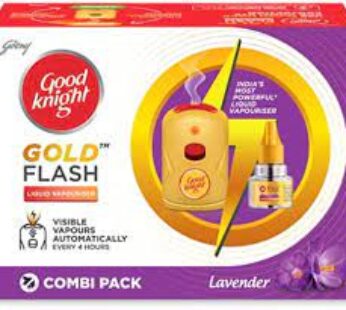 Good Knight Gold Flash Refill + Machine Lavender