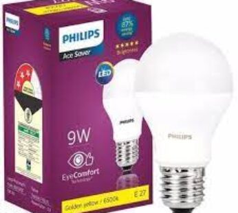 Philips Ace Bright Eye Comfort 9W Led Bulb Golden Yellow