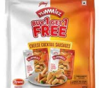 Yummiez Cheese Coktail Sausages 400g buy1 get 1 free