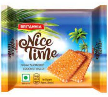 Britannia Nice Time Sugar Showered Coconut Biscuit