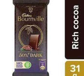 Cadbury Bournville Rich Cocoa Dark Chocolate Bar, 31g