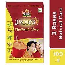 3 Roses Natural Care Tea - with 5 Natural Ingredients, 100 g