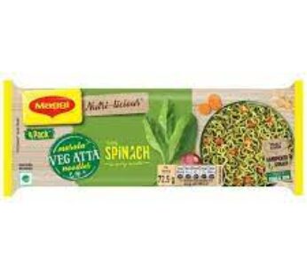 MAGGI Nutri-Licious Masala Veg Atta Noodles With Spinach 290g