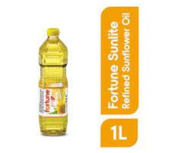 Fortune Sunlite Refined SunflowerOil 1 Litre