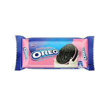 Cadbury Oreo Strawberry Flavour Creme Sandwich Biscuit, 43.75 g