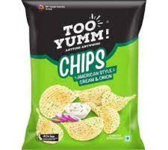 Too Yumm Potato Chips – American Style Cream & Onion, 45 g