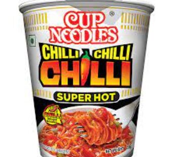 Nissin Chilli Chilli Chilli Super Hot Instant Cup Noodles, 70 g