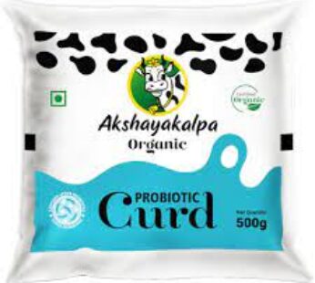 AKSHAYAKALPA Organic Probiotic Curd – 500 g