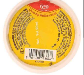 Kwality Walls Crunchilicious Butterscotch Ice Cream 90ml