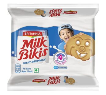 Britannia Milk Bikis milky Sandwich Biscuit