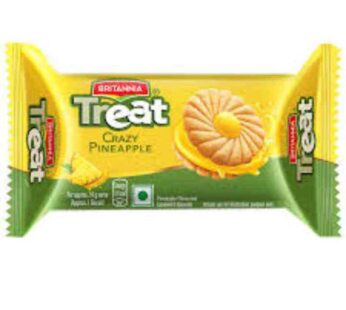 Britannia Treat Crazy Pineapple Biscuits 60 gms