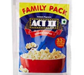 Act II Classic Salted popcorn 120 family pack