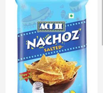 Act II Nachoz Salted Crispy   Crunchy 60g