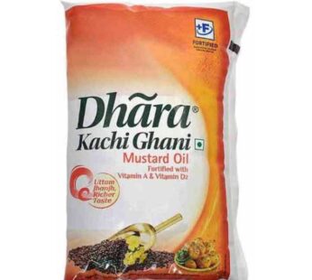 Dhara Filter Groundnut Oil 1 Litre pouch