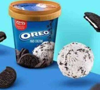 Kwality Walls Oreo Cream Ice Cream in Tub 700ml