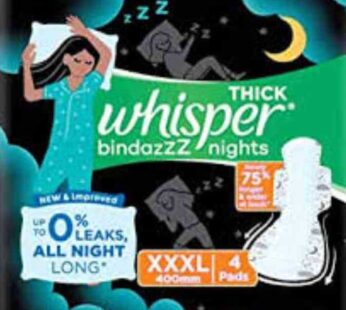 Whisper Bindazzz Nights XXXL 4N